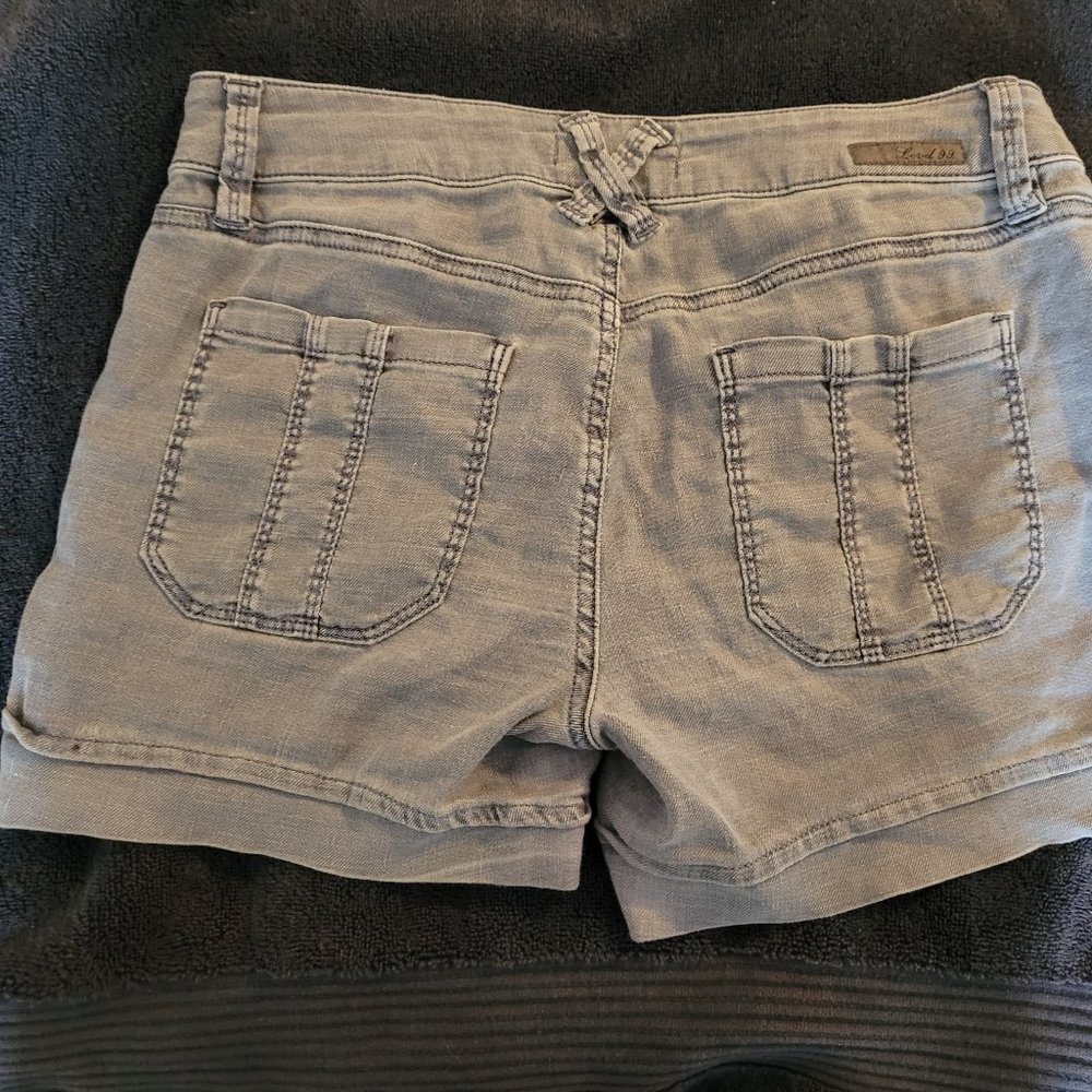 Grey blue shorts